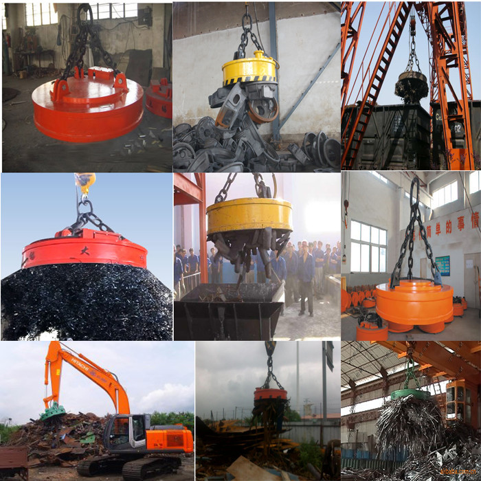 Magnetic crane